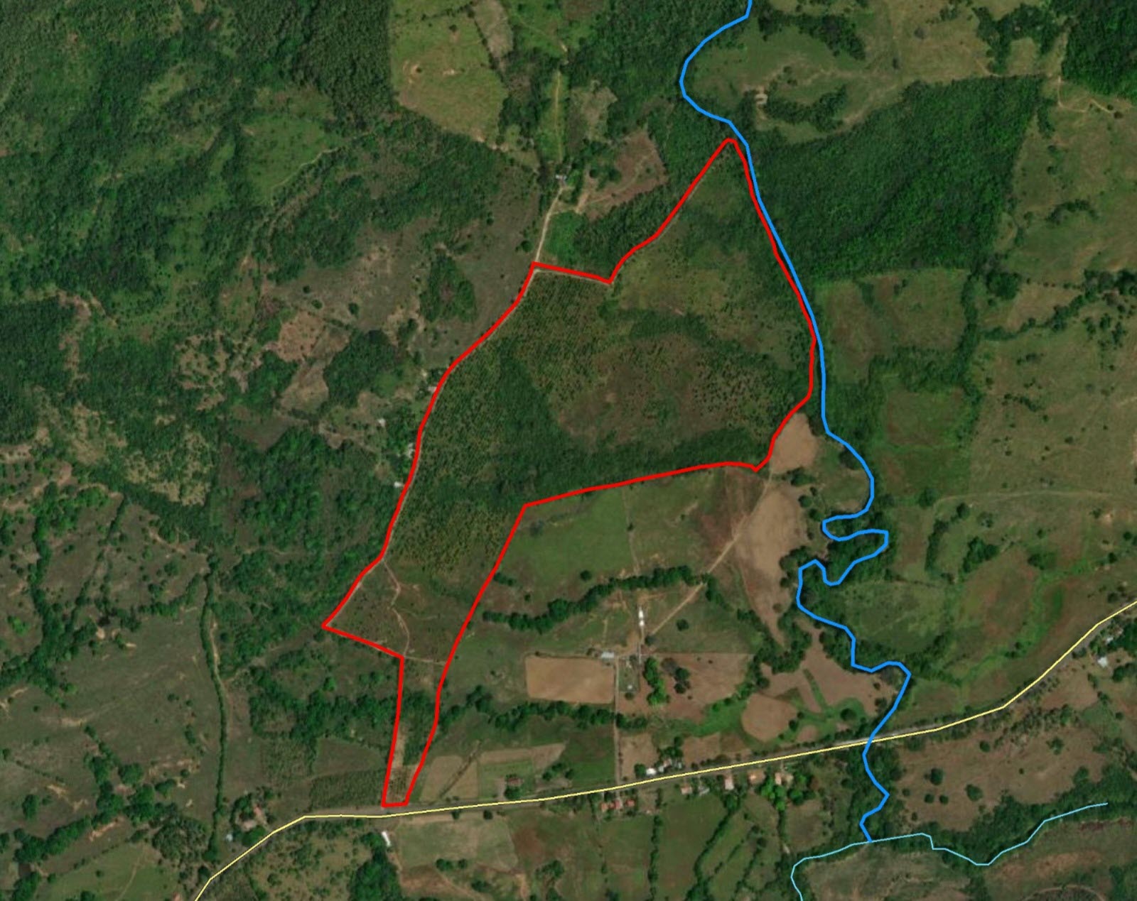 Finca Aclita IV – ubicación satelital